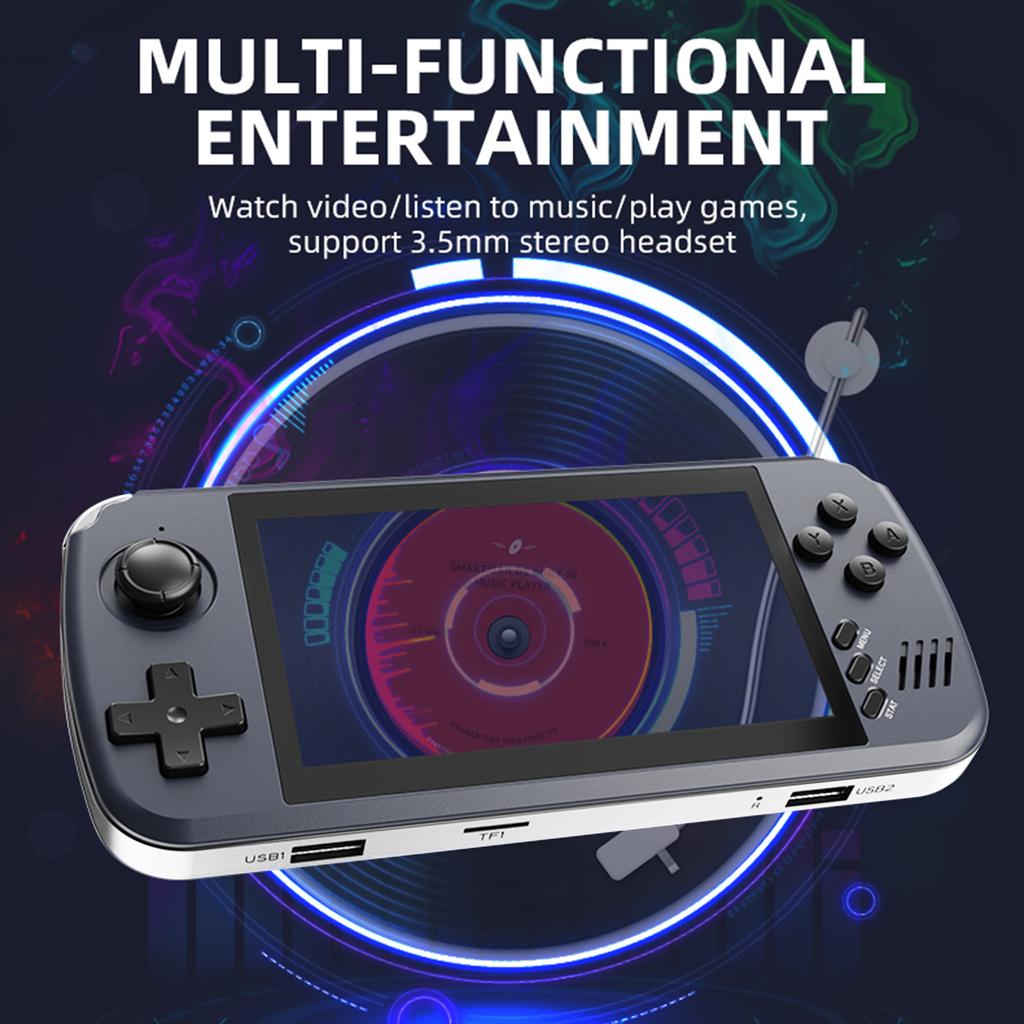 PowKiddy X39 Pro Handheld Game Console Portable Game Player 4.5-inch IPS HD Screen Search/Favorite