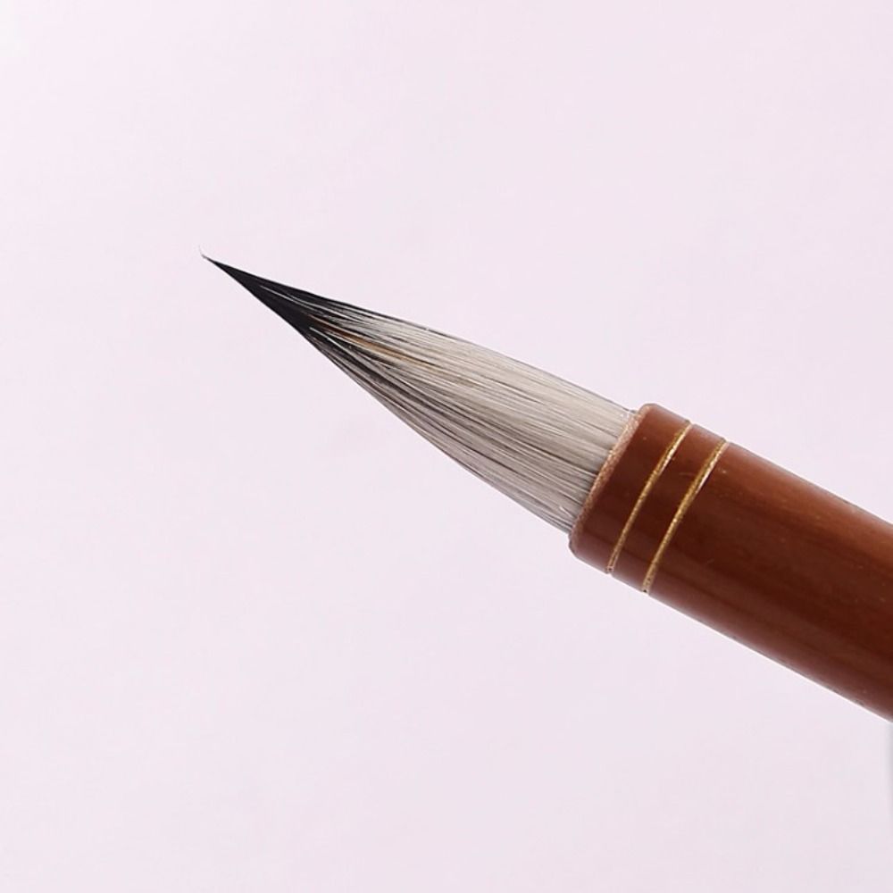 Масло Акварель Писание Кисть для письма Волчья шерсть Художественная кисть для рисования Акварель