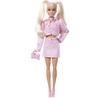 Кукла Barbie Deluxe Style Розовый деним светлые волосы куртка и юбка