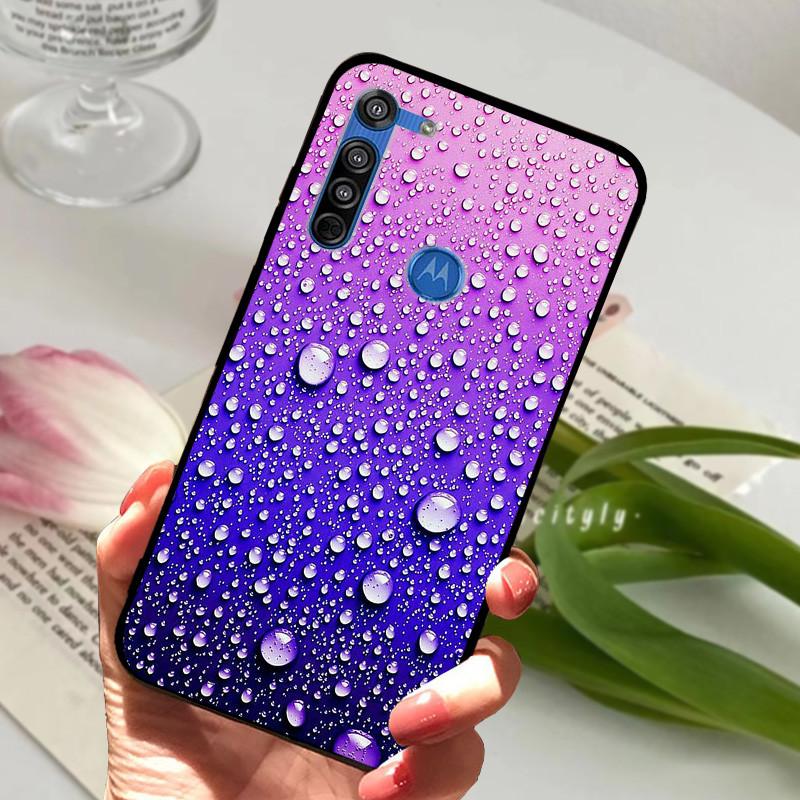Чехол для Motorola Moto G8 Plus, черный силиконовый чехол для MOTO G8 Play G 8 Power Lite, модный защитный чехол из ТПУ.