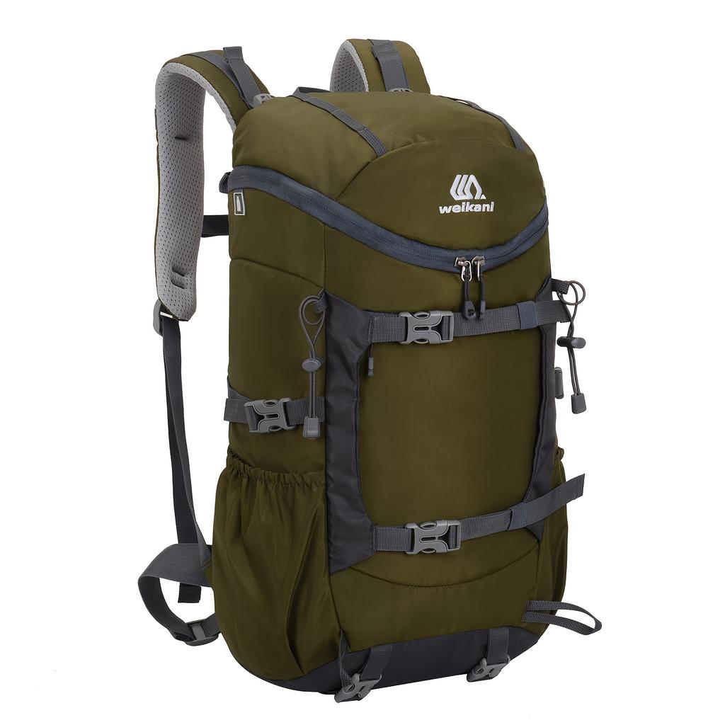 Мужской походный рюкзак с фиксированным ремнем для треккинговых палок, вместительная дорожная сумка для альпинизма и пешего туризма, многофункциональный рюкзак