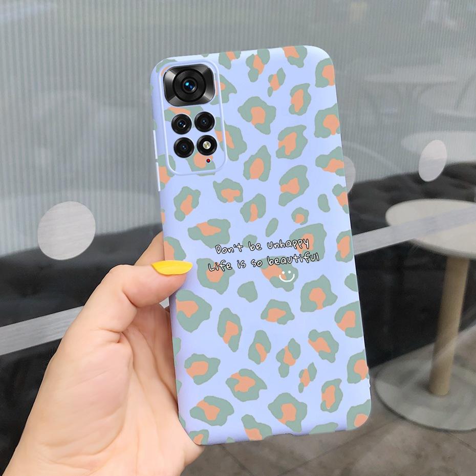 Чехол для Xiaomi Redmi Note 11 Pro Чехол Redmi Note 11 11S 4G Милый Узор Гелевый Силиконовый Мягкий Чехол Обложка Для Redmi Note11 S 11 Pro