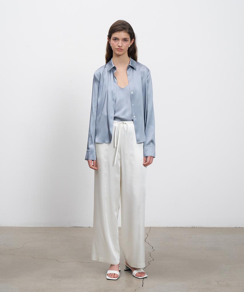 RENEJ Satin Banding Pants