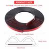 5/10M Car Door Seal Strips B Shape Hood Sealing Strip Durable Trunk Seal  Automobiles