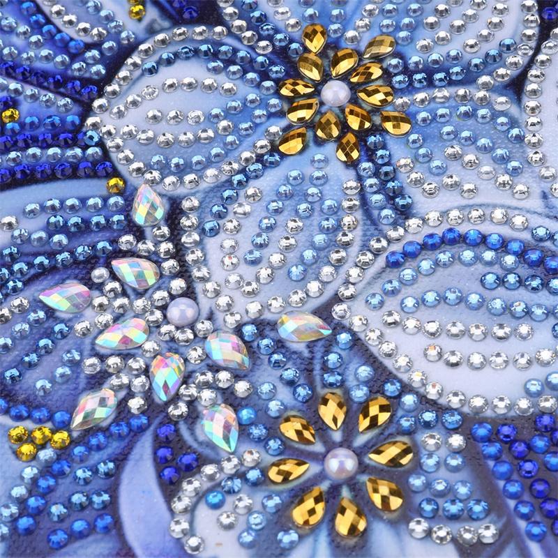 Новая алмазная живопись особой формы, цветок, живописный узор, сделай сам, 5D часть, дрель, набор для вышивки крестом, художественная вышивка со стразами