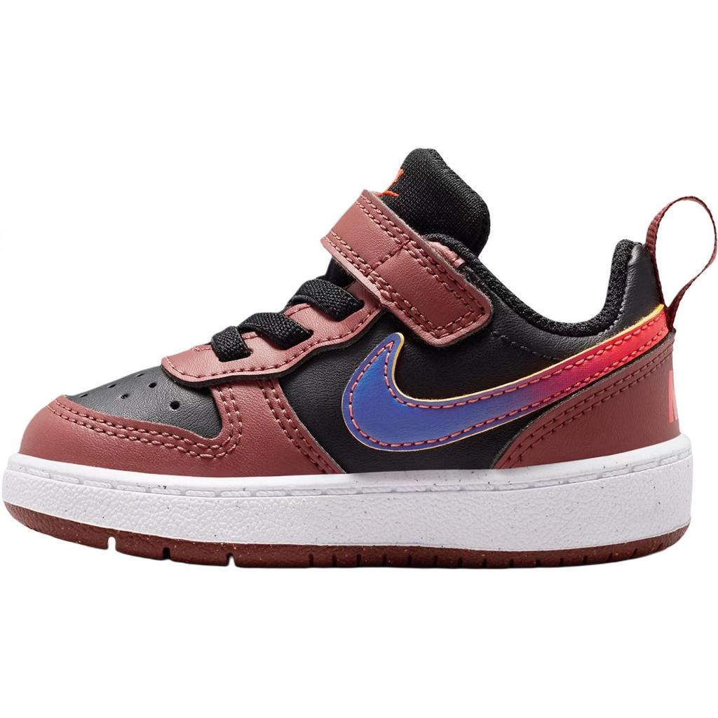 Nike Кроссовки Court Borough Low для малышей Черно-красные Младенцы и малыши IO6964-002