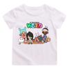 Toca Boca World Хлопковые Футболки Одежда для Девочек и Мальчиков Игра Toca Life World Футболка Детская Удобная Универсальная Одежда Летние Футболки с Коротким Рукавом