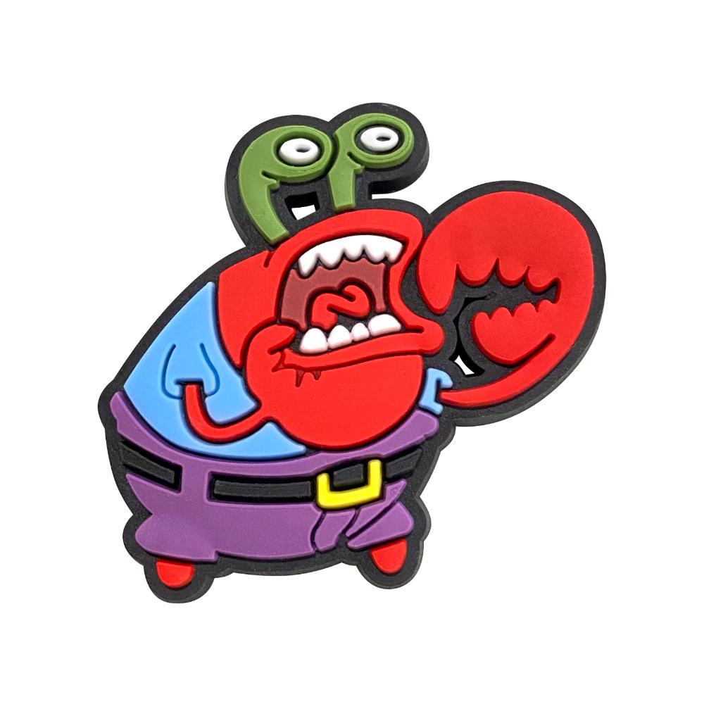 SpongeBob Croc Charms: 20 DIY Soft Rubber Shoe Accessories & PVC Buckle Ornaments