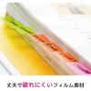 Post-it Film Sticky Notes Super Durable Thick Pink Green Orange 40 X 18 Mm 10 Sheets X 3 Pads 686S-2