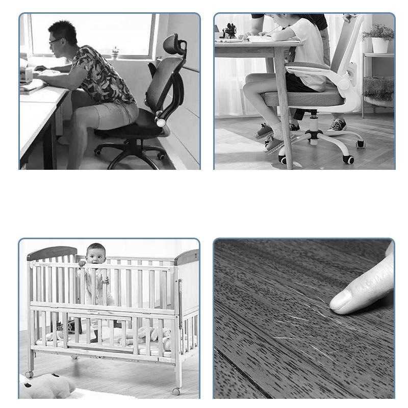 4 шт./компл., стопор для колеса офисного стула, мебельные роликовые чашки, защитные покрытия для пола из твердой древесины, антивибрационная подушка, роликовые ножки для стула, противоскользящий коврик