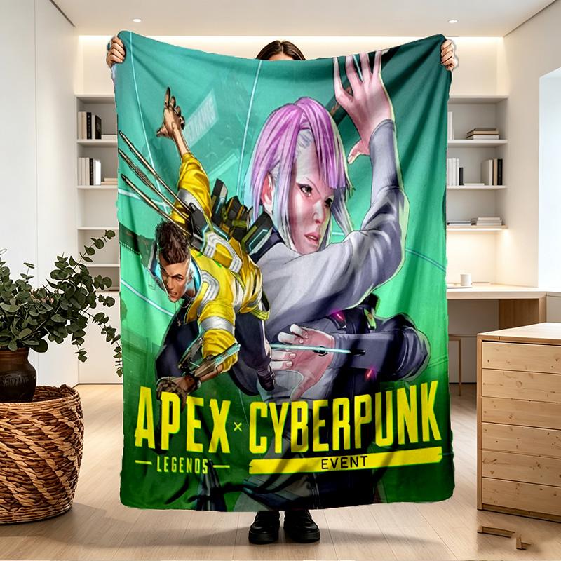 Apex Legends Print Blanket - Soft & Comfortable, for Bedroom, Travel, Sofa, Home Decoration - Birthday Christmas Gift for Friend