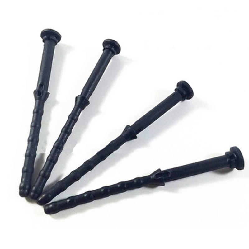 20pcs/lot Silicone Screws Rubber Nail PC Case Hand Pulled Fan Mouting Fasten Pin Anti Noise Vibration Shock Absorb Plastic Nail