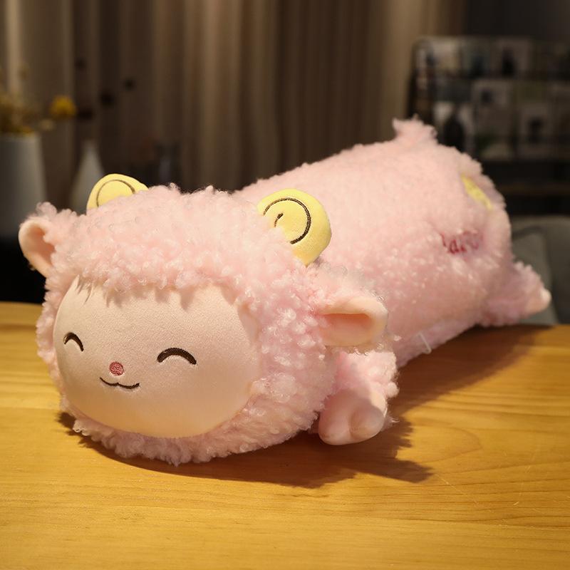 Подушка Овечка Плюшевая Игрушка Альпака Кукла Девочки Спящая Нога Длинная Подушка Детская Кукла-Марионетка