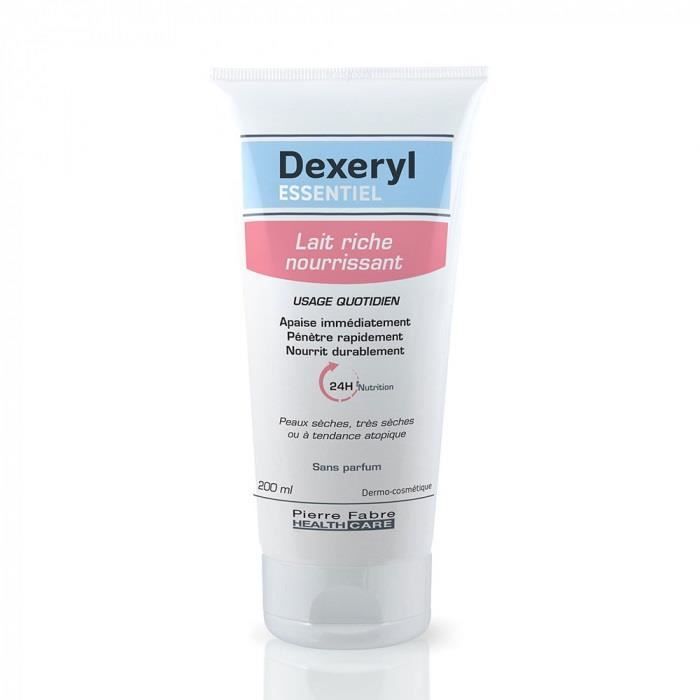 Dexeryl essentiel lait riche nourrissant 200ml