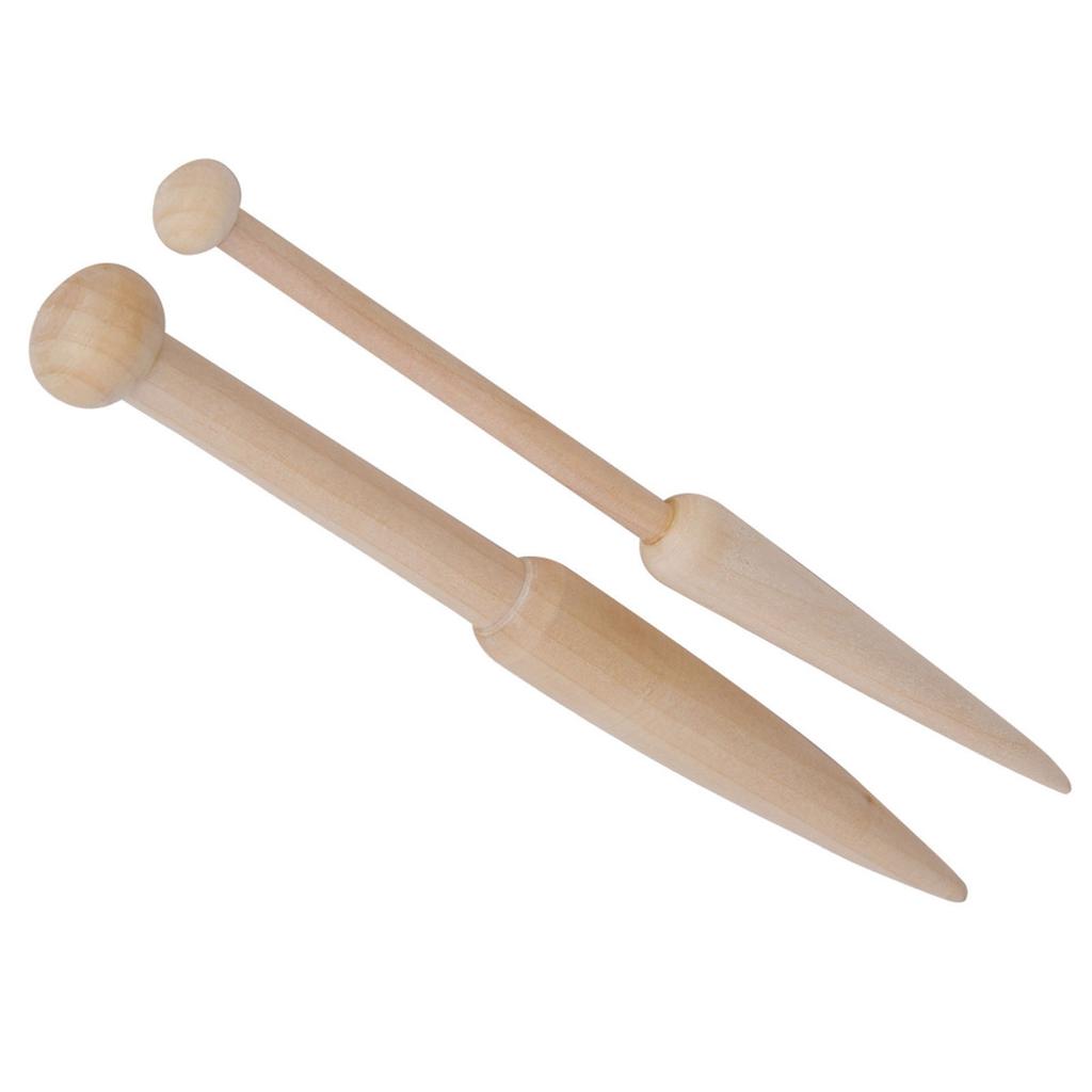 Инструмент для плетения своими руками Шерстяной короткий стержень тканый свитер шарф гобелен деревянная палка игла