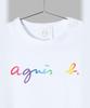 agnes Baby Short Sleeve Top SEN7 L TS year White b. 70-80cm (1 old)