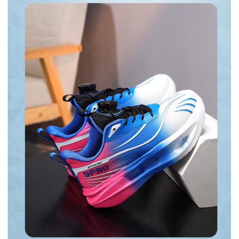 Girls 'shoes 2026 New Children's Red Rabbit 9pro Sneakers Girls' Fashionable Swivel Buckle Running Shoes Trend