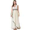 Medieval Egyptian Greek Muse Cos Dress, Halloween Costume