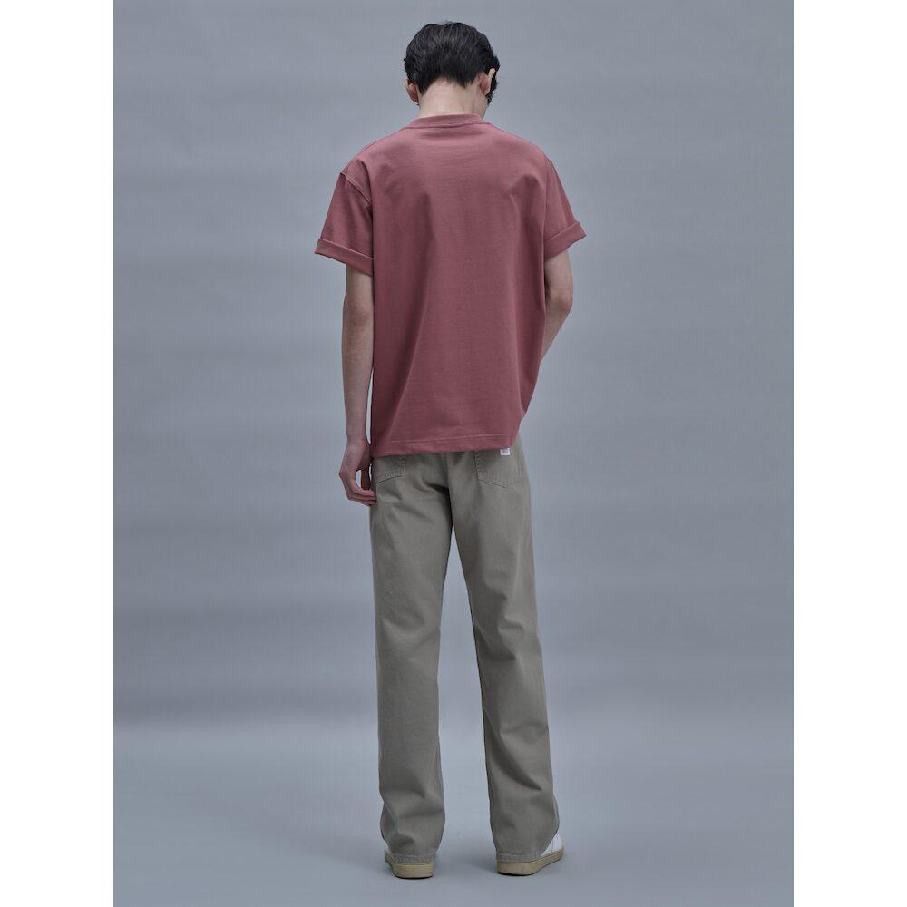 SHIFT.G Футболка с принтом Round Tshirt Розовый