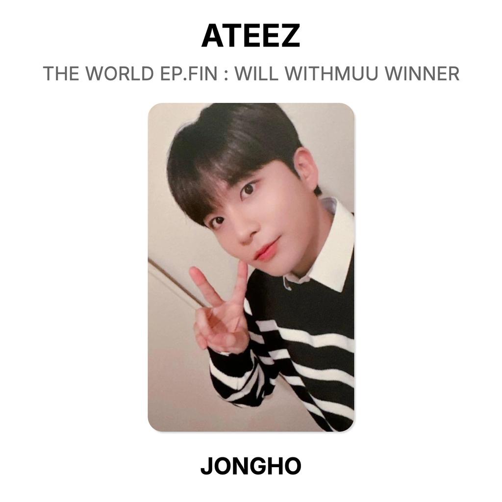 ATEEZ МИР EP.FIN : Официальная фотокарточка WILL WITHMUU WINNER