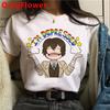 Майка Bungou Stray Dogs топ футболки Унисекс харадзюку каваи уличная одежда улззанг пара каваи летний топ футболка харадзюку
