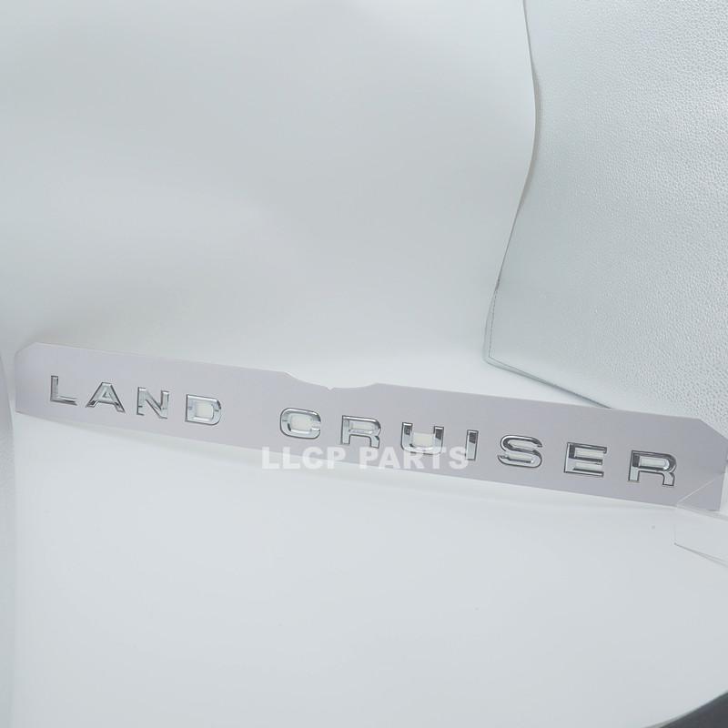 ALK2   For Toyota Land Cruiser 300 LC300 VXR GXR  2021-2023  3D ABS Letter Sticker Tailgate Badge Emblem Exterior Modification Sticker