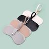 Simple Hanging Wrist Handmade PU Leather Glasses Bag Sunglasses Case Glasses Storage Box