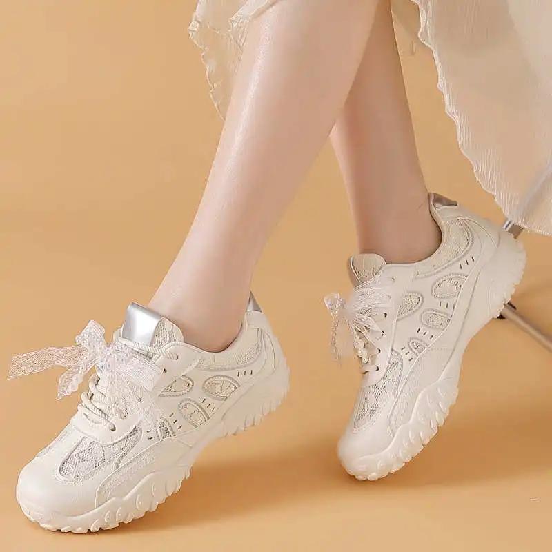 Fashion Maucassin Parkour White Tennis Lady Skateboarding Ladies Flat Shoes For Women Sneakers Size 35 Sport Snaeaker From China