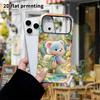 Phone Case: 2D flat, fits iPhone 18, 17, 16, 15, 14, 13, 12Pro protective case, forest adventure little bear, perfect Christmas and Halloween holiday 