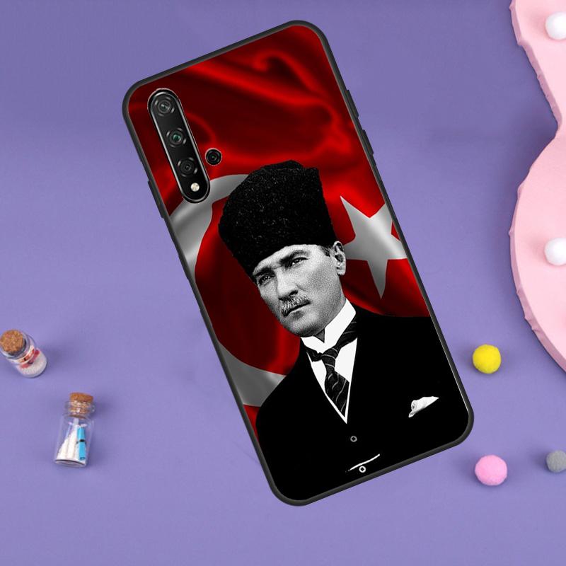 Турция Мустафа Кемаль Ататюрк Для Huawei Nova 7i 8i 11i 12i 12s 9 10 SE Y60 Y61 Y70 Y72 Y73 Y90 Y91 P20 P40 P30 Lite Чехол