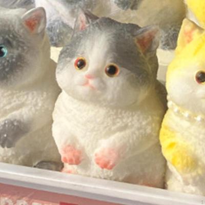 Сенсорный наполнитель для игрушек Fidget Basket Filler Small Cat Soft для подростков, детей, взрослых, синий и белый