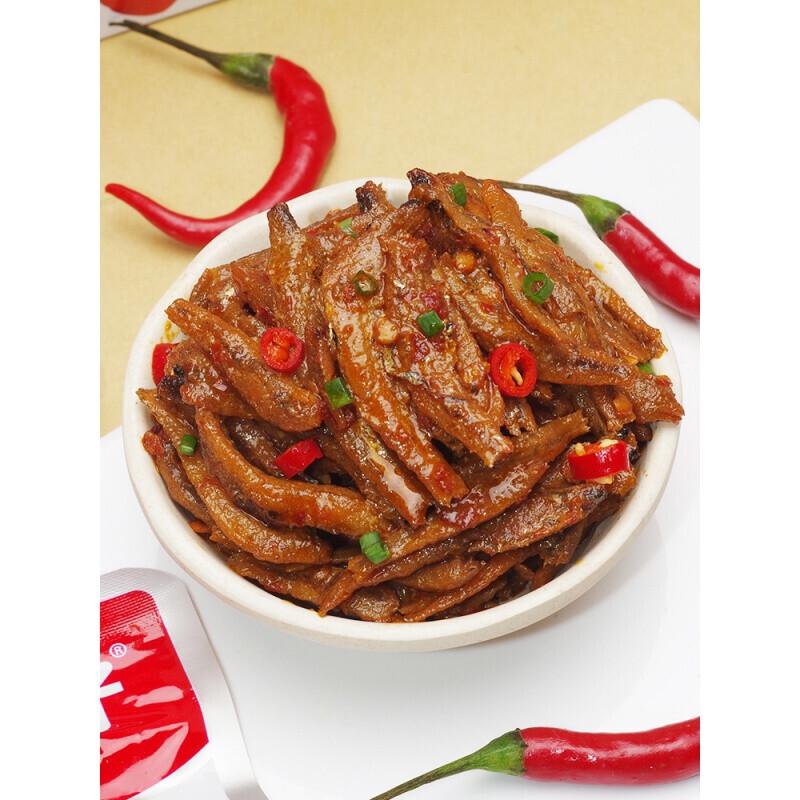 Сушеные мелкие рыбки глубоководные со вкусом соуса Jinzai