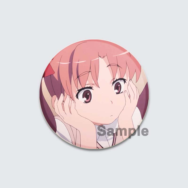 32/44/58 мм A Certain Scientific Railgun HD Брошь Значок Аниме Мультяшная Фигурка Мисака Микото/Ваннай Кинухо Круглые Демонстрационные Булавки Ювелирные Изделия Подарки