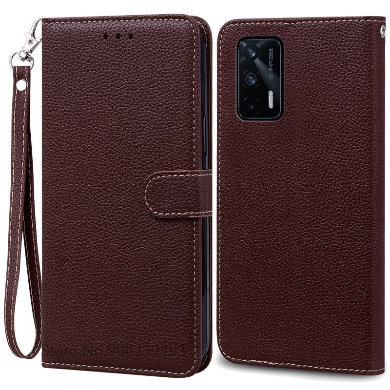 For Realme GT 5G Case Pu Leather Flip Wallet Case For Realme GT 5G Cover Phone Case For Realme GT 5G Cover Coque Fundas