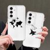 Чехол-накладка с рисунком самолета для Samsung Galaxy A57 A36 A37 A25 A51 A52 A55 A26 A24 A14 A16 A34 A35 A54 A15 A52 A17 A56 A33 A50