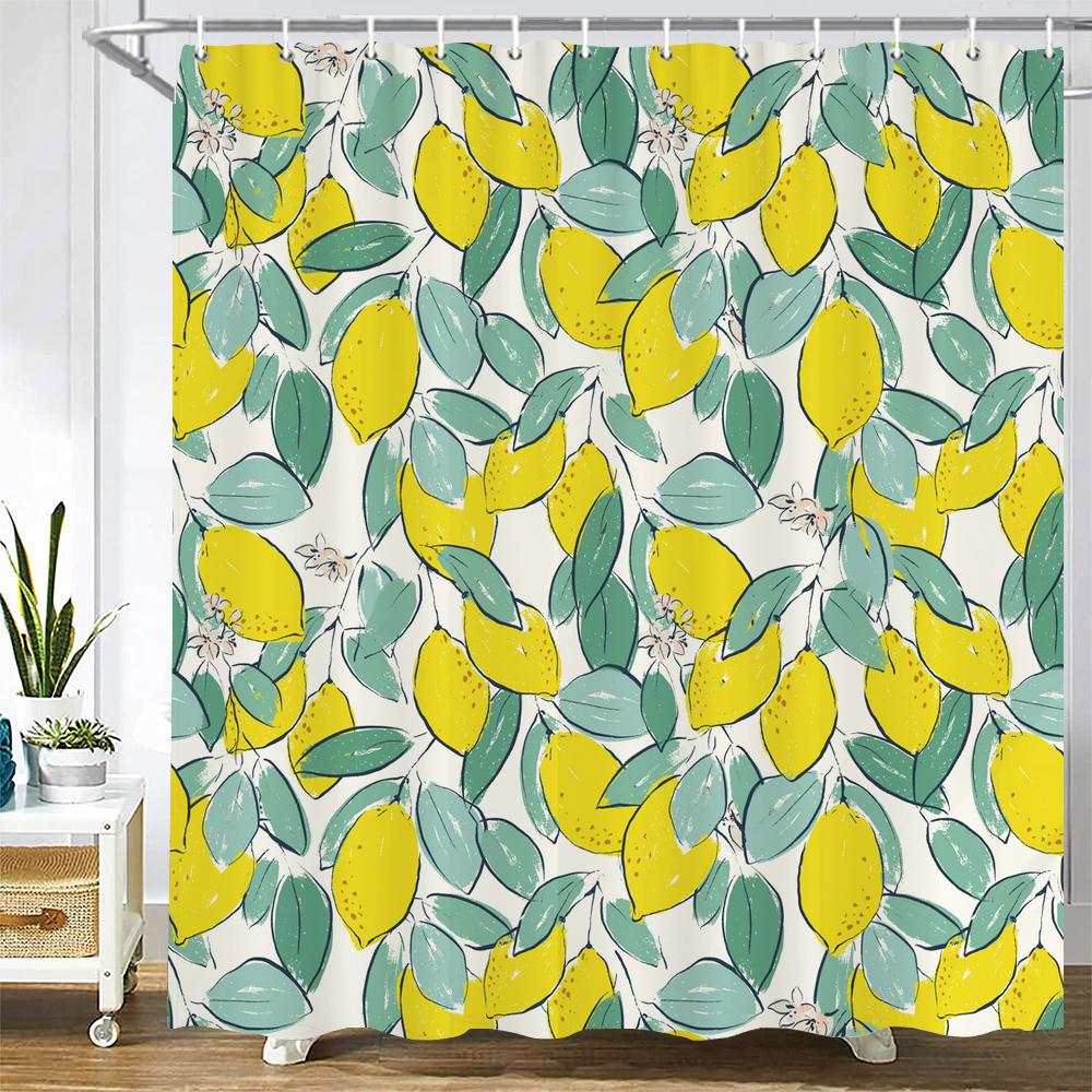 Занавеска для душа в китайском стиле с цветами и птицами, занавеска для ванной, водонепроницаемая занавеска для ванной комнаты с крючками, 3d печать, занавеска для ванны