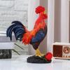 Фигурка Петушка Статуэтка из Смолы Красочное Настольное Украшение для Владельцев Дома, Коллекционеров,