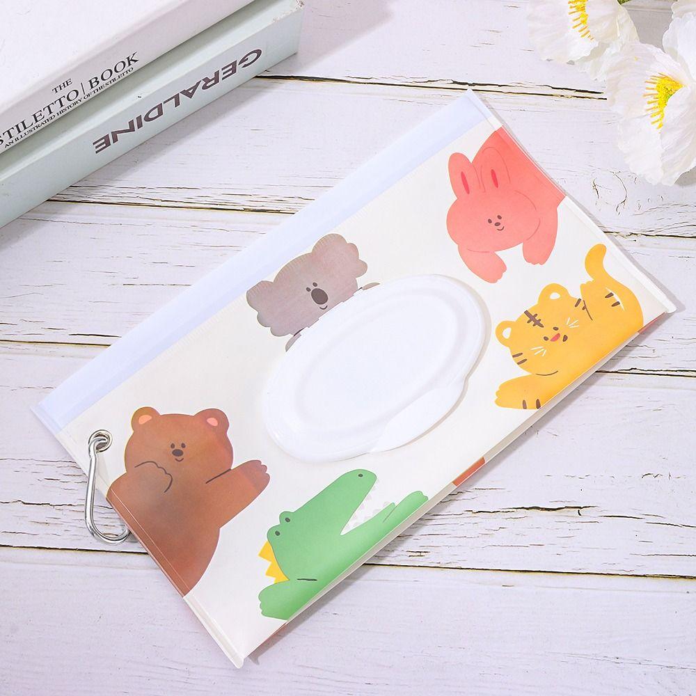 EVA Wet Wipes Bag With Buckle Tissue Box Fashion Carrying Case Outdoor