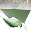 Портативный подвесной кемпинговый гамак с москитной сеткой и дождевиком для дворового сада