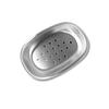 Stainless Steel Soap Dish Double Layer Soap Container Tray  Bathroom Kitchen Sink Organizer