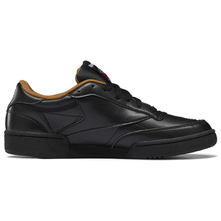 Reebok Кроссовки Club C Series Comfort Vintage для скейтбординга, унисекс, черные GX1140