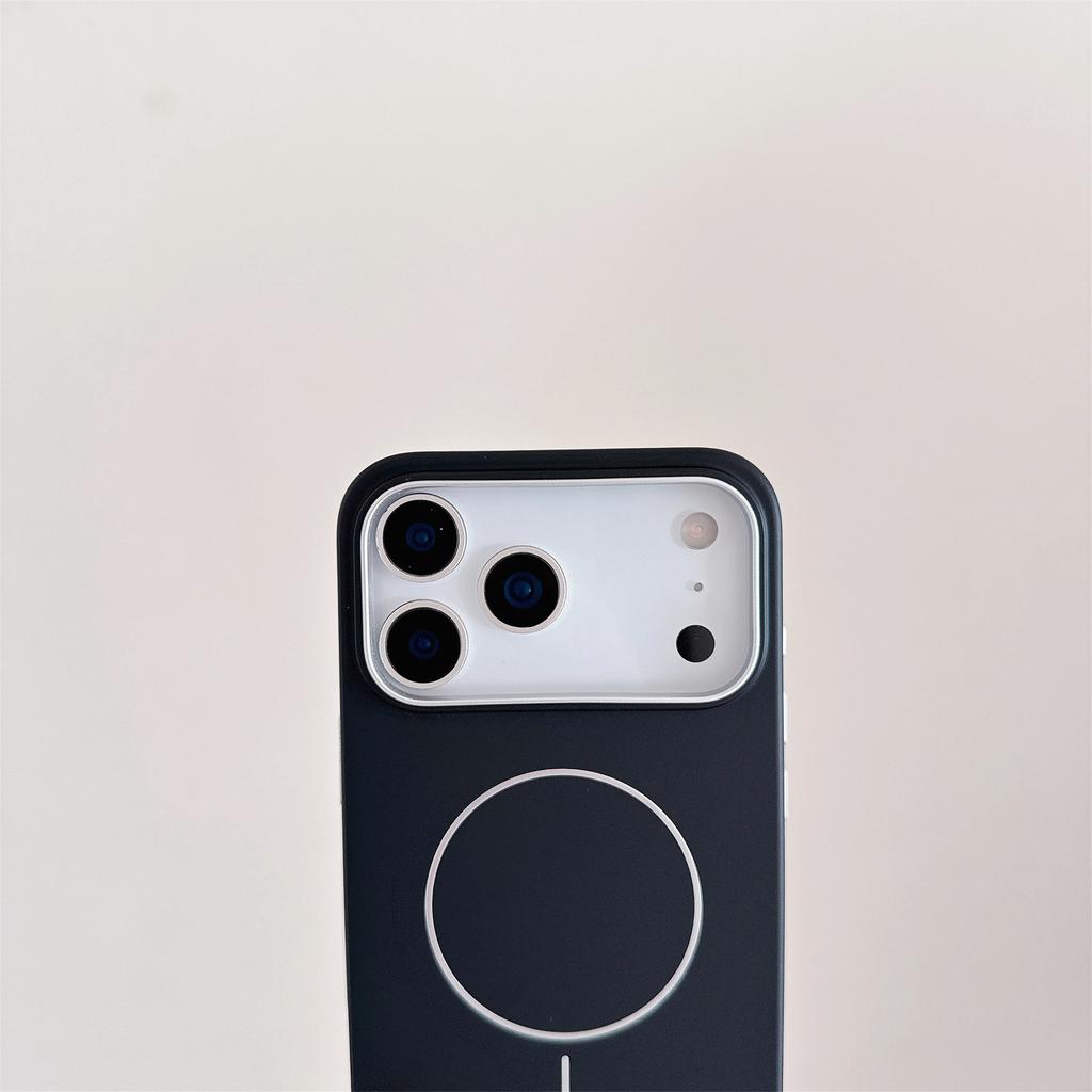 Применимый чехол для мобильного телефона iPhone17Promax Apple 17Air Galaxy PC жесткий чехол простой 16 однотонный защитный чехол