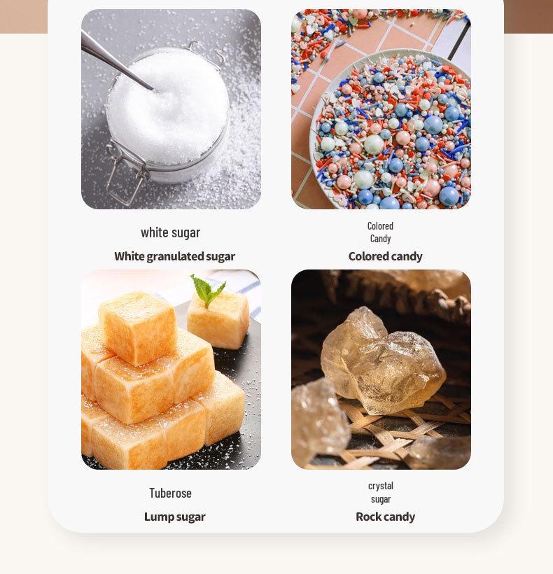 Электрическая мини-машина для приготовления сахарной ваты - Полностью автоматическая и стильная для домашнего использования