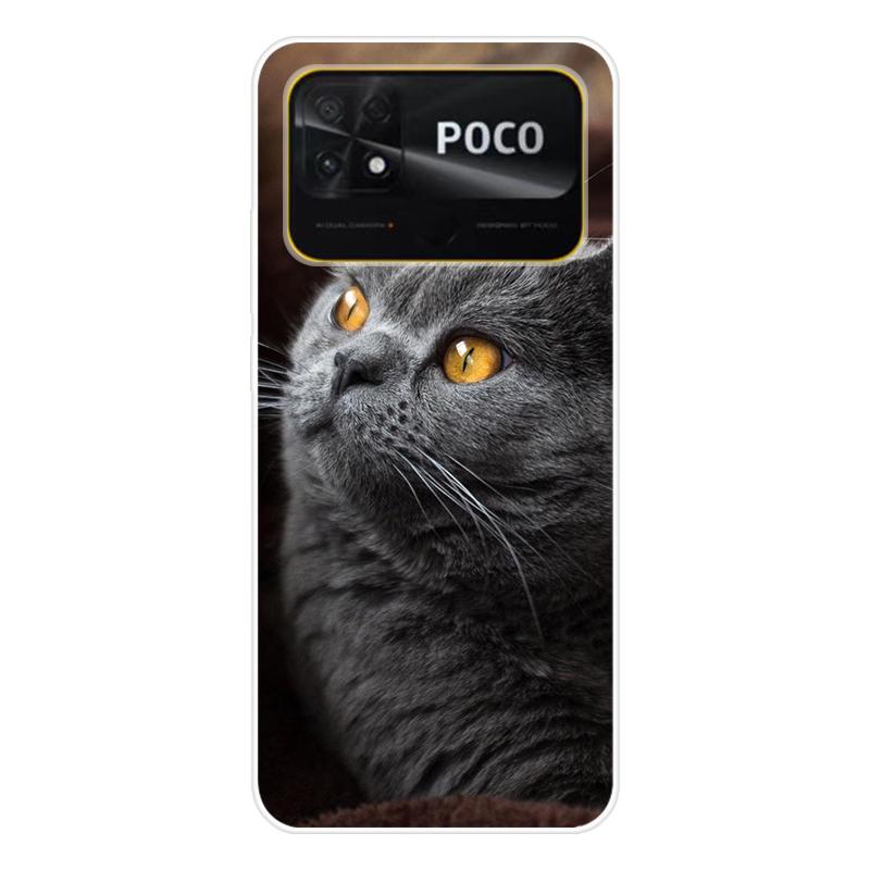 Для Xiaomi Poco C40 C 40 Чехол Мягкая силиконовая задняя крышка Мультяшный чехол для телефона Разнообразие