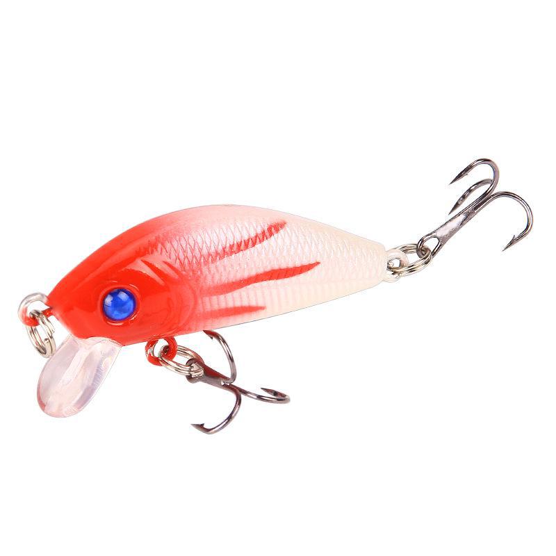 5cm/4.2g Minnow Rock Simulation Hard Bait - Ideal for Sea and Freshwater Fishing.
