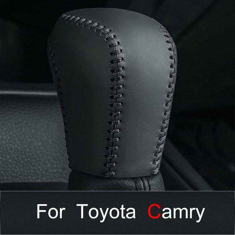 Используется для Toyota Camry 2018 Чехол-перчатка для ручки переключения передач автомобиля, противоскользящий чехол-рукоятка