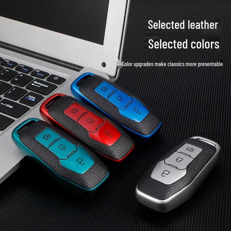 Ford Key Case: Premium Full-Wrap Protective Shell for Mondeo, Explorer, Mustang - Suitable for Men and Women