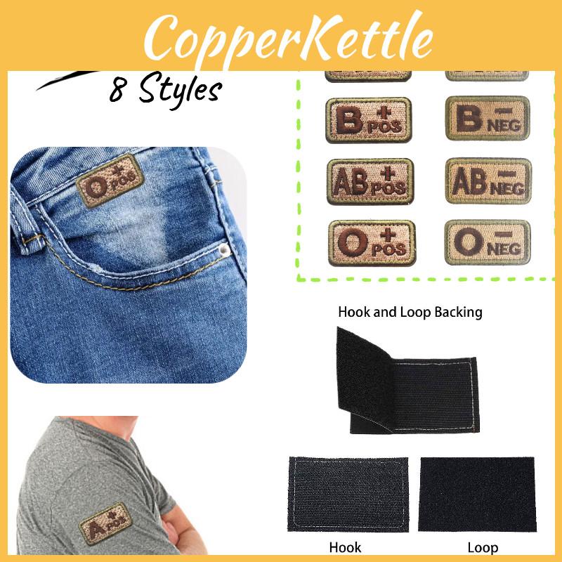 Премиальный вышитый патч с группой крови Ababo+pos Тактический идентификационный значок для военных энтузиастов
