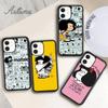 Чехол для телефона Mafalda с мультяшным милым рисунком для iPhone 11 12 13 14 Pro Max mini X XR XS SE 2020 6S 7 8 Plus Samsung Galaxy S21 S22