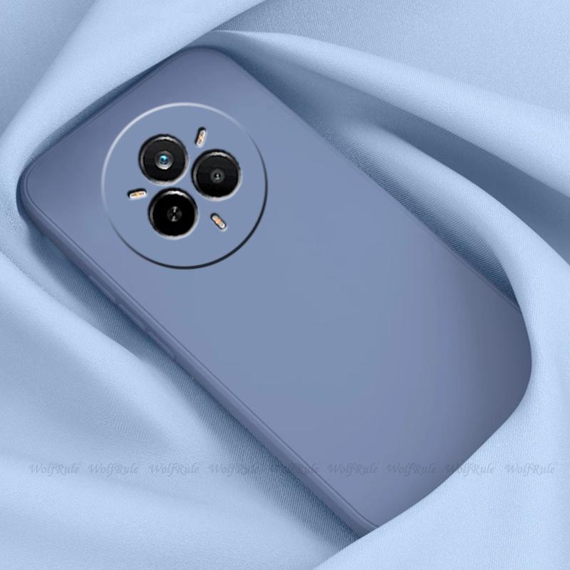 Для чехла OPPO Realme 14 Pro Plus Чехол Для Realme 14 Pro Plus Capas Жидкий Силикон ТПУ Мягкие Чехлы Realme 14 Pro Plus